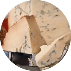 Blue Cheese with Cheese Knife