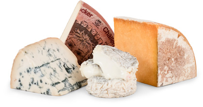 International Variety of Cheeses